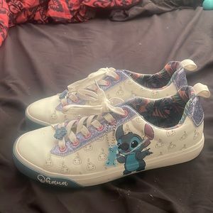 Never worn size 10 lilo and stitch shoes